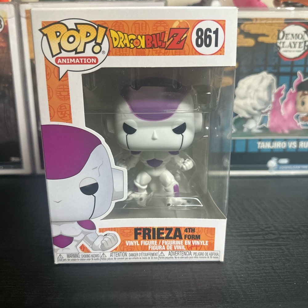 Funko POP! Frieza 4th Form #861 Dragon Ball Z With Protector